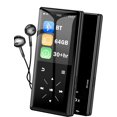thumbnail image 1 of 64GB Bluetooth MP3 Player - 2.4' Screen HiFi Mp3 Player with Built-in Speaker, 1 of 5