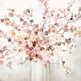 thumbnail image 2 of Brockmon, Kristen 12x12 White Modern Wood Framed Museum Art Print Titled - Sorbet Blossoms, 2 of 4