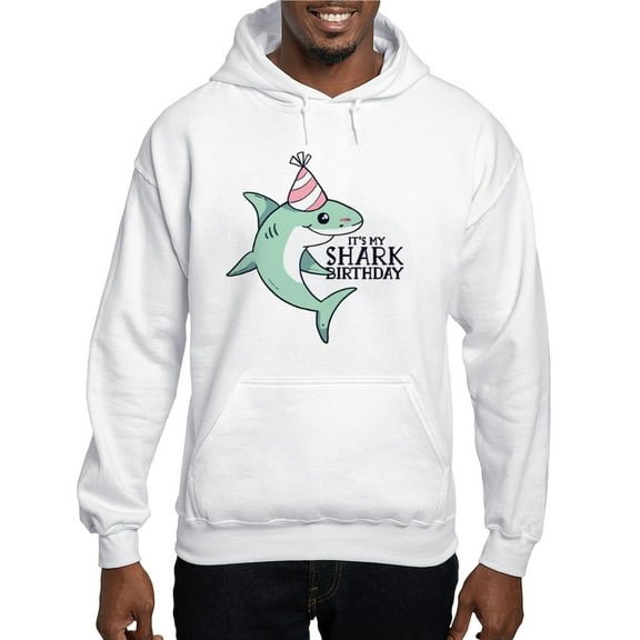 CafePress - Shark Birthday Sweatshirt - Pullover Hoodie, Hooded Sweatshirt