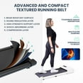 thumbnail image 4 of MotionGrey Walking Pad Treadmill for home - Slim Portable Under Desk Training Electric Fitness Pad for Cardio - White, 4 of 5