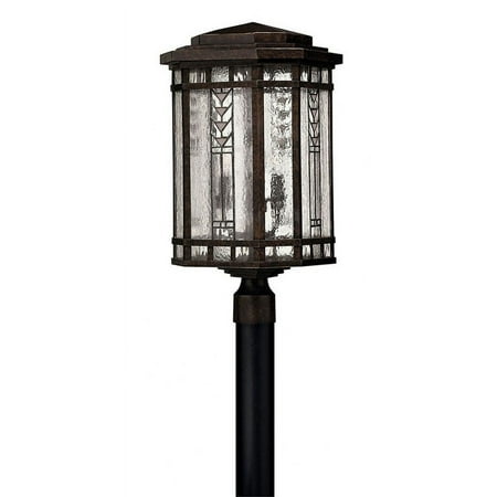 Hinkley Lighting - Tahoe - Brass Outdoor Lantern Fixture in Craftsman-Rustic