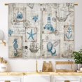 thumbnail image 4 of Cortinas Laifzere Nautical Kitchen 70x100 cm, 2 paneles, 4 of 8