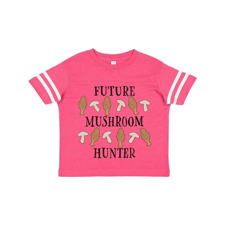 

Inktastic Future Mushroom Hunter- Mushrooms and Morels Gift Toddler Boy or Toddler Girl T-Shirt