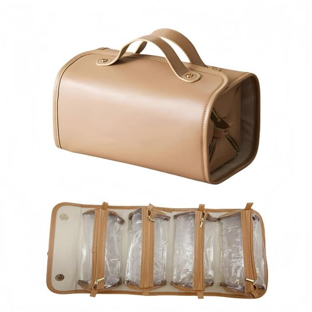 Bolsa de cosméticos LuyaVogue, elegante, 4 en 1, plegable, impermeable