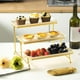 thumbnail image 4 of Juego de bandejas para servir de 3 niveles, bandeja para servir en niveles de , platos para exhibición de alimentos, pastel, fruta, postre,, 4 of 9