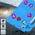thumbnail image 6 of ELEHOLD Kids Case for iPad 10th Generation 10.9 Inch Case, EVA Foam Cute Cartoon Case with Built-in Kickstand Portable Handle Shockproof Full Body Case for iPad 10th Gen 2022,Blue, 6 of 6