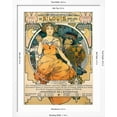 thumbnail image 5 of Art.com 1904 St. Louis World's Fair Poster Art Print by Alphonse Mucha, White Frame Wall Art, 32" x 40", 5 of 5