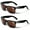 2 Brown lens, variant on 2 Pairs Men Reading Sunglasses - Outdoor Full Tint Reader Glasses For Large Head +1.00