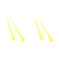 thumbnail image 3 of relayinert 1 Ensemble Tige de Permanente à la Mode, Design Unique, Installation Facile, Isolation Thermique, Boucleurs de Cheveux Distinctifs, Jaune 2Set, 3 of 6