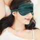 thumbnail image 3 of 2pcs Silk Sleep Mask Blindfold Sleeping Eye Mask Cover Smooth Soft Blackout Eye Mask for Sleep Home Travel, 3 of 4