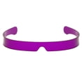 thumbnail image 2 of Gafas de sol sin montura en forma Mujeres Hombres Gafas Playa Deportes Púrpura jinwen Gafas de sol sin montura, 2 of 8