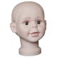 thumbnail image 1 of Children Mannequin Shop Window Decorative Head - Baby Head Model For Display Hats, Cap, Wigs, And Make-up, 1 of 4