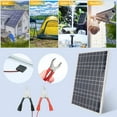 thumbnail image 4 of Mantenedor Del Cargador De Batería Solar De 30W, Compacto Respetuoso Del Medio Ambiente Del ANIMAL DOMÉSTICO Del Panel Solar De La Eficacia Alta 30W Para Al Aire Libre, 4 of 7
