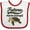 White and Red, variant on Inktastic Future Marine Biologist Turtle Boys or Girls Baby Bib