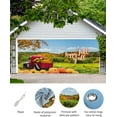thumbnail image 2 of Thanksgiving Garage Door Banner Cover 6 x 13 ft, Fall Thanksgiving Retro Farm Truck Garage Door Decorations Holiday Christmas Backdrop Decor for Winter New Year Xmas Party, 2 of 6