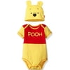 Disney Winnie the Pooh Baby Boys Costume Short Sleeve Bodysuit & Hat Set 12-18 Months