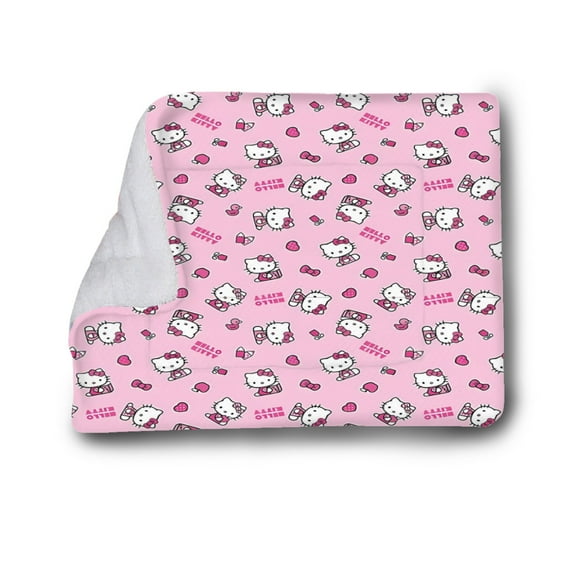 Hello kitty Warming Cat Bed Cat Dog Mat 14x18 Inch Extra Warm Thermal Pet Pad for Indoor Outdoor Pets Non-Slip Bottom Washable