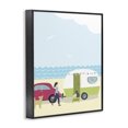 thumbnail image 3 of Stupell Industries Eclectic Beach Day with Dogs Black Framed Giclee Art, 11 x 14, by Betty Boynes, 3 of 8