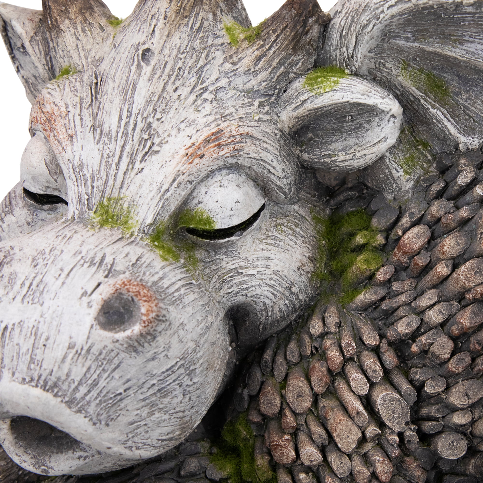 Northlight Sleeping Dragon Outdoor Garden Statue - 14.25"