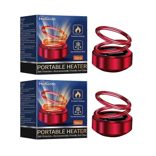 2PCS NEW Portable Kinetic Mini Heater, Mini Portable Kinetic Heater, Portable Kinetic Heater For Room, Ehicles, Bathrooms
