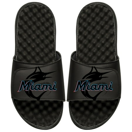 

Miami Marlins ISlide MLB Tonal Pop Slide Sandals - Black
