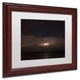 thumbnail image 3 of Trademark Fine Art "Big Dipper Thunderstorm" Canvas Art by Kurt Shaffer, White Matte, Wood Frame, 3 of 5
