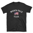 thumbnail image 1 of Wichita Falls Texas Patriot Men's Cotton T-Shirt, 1 of 1