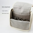 thumbnail image 5 of Small Hanging Travel Clouds Toiletry Bag Makeup Bag Cosmetic Organizer Portable - white, 5 of 7