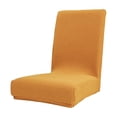 thumbnail image 2 of COM1950s Stretch Chair Slipcovers, Elastic Dining Chair Covers with Full Coverage Protection, Washable Polyester Fabric, Leaf Pattern Design, 2 of 7