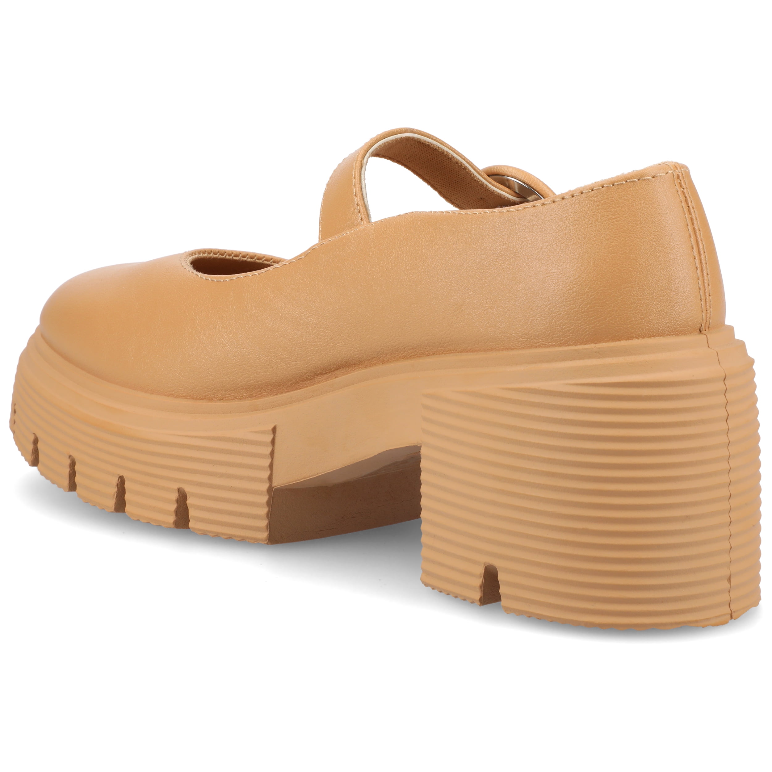 Journee Womens Zarynn Treaded Outsole Platform Mary Jane