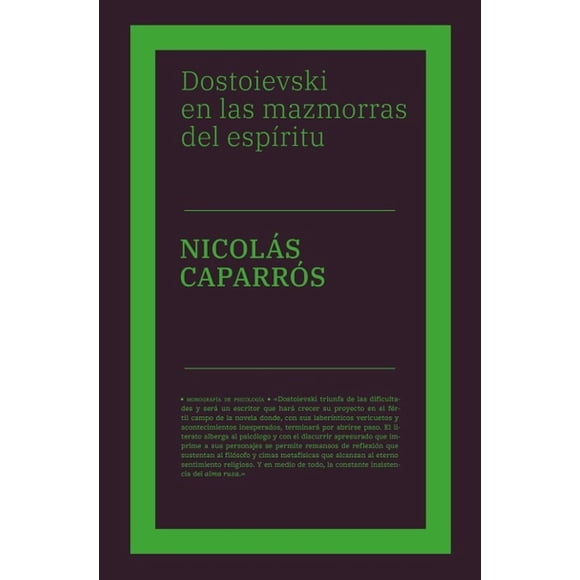 Dostoievski en las Mazmorras del Espíritu Biblioteca Nueva 9788418546181