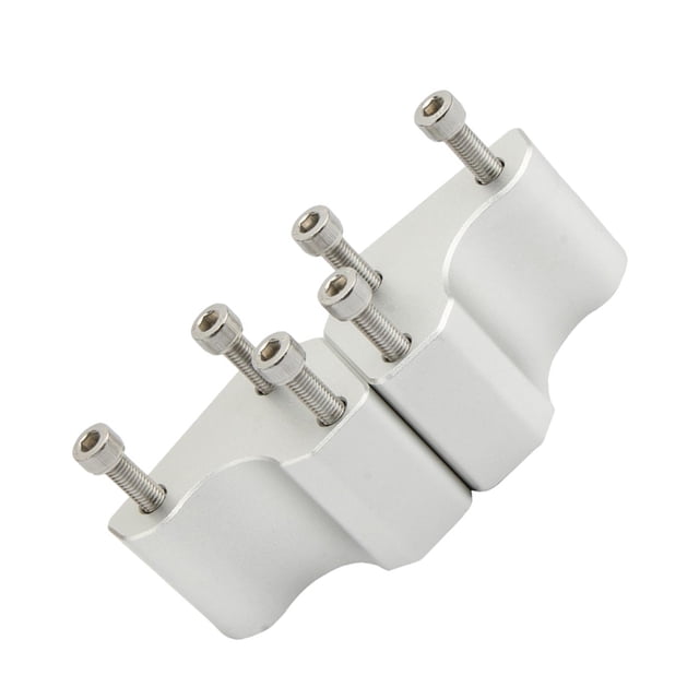 Kenally Elevadores de manillar de aluminio para GTR1400 Easy Install Accesorios para motos Plata