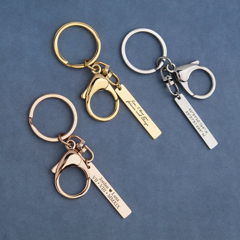 Aizza Beata Personalized Keychain Gifts for Husband Men