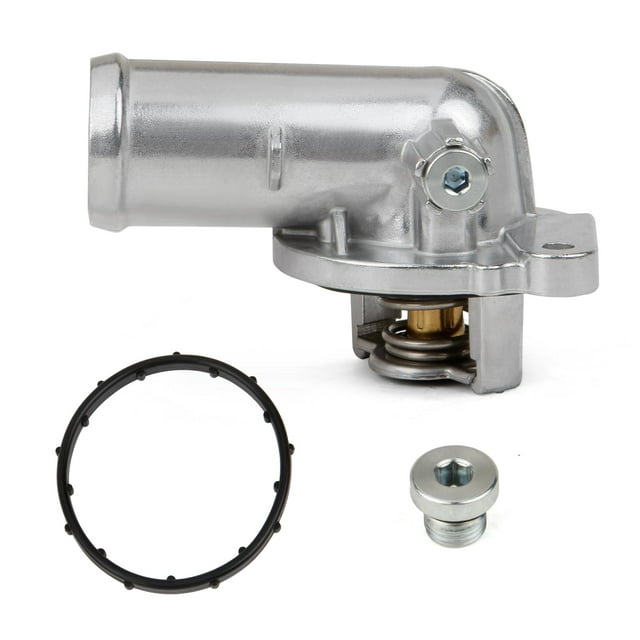 Conjunto de carcasa de termostato MITZONE de aluminio para Jeep Dodge RAM