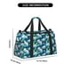 thumbnail image 3 of Easygdp Blue Lotus Flower Bolsa de Gimnasio, Bolsa de Viaje Duffel, Bolsa de Fin de Semana con Compartimentos, Bolsa de Mano para Noche, 3 of 7