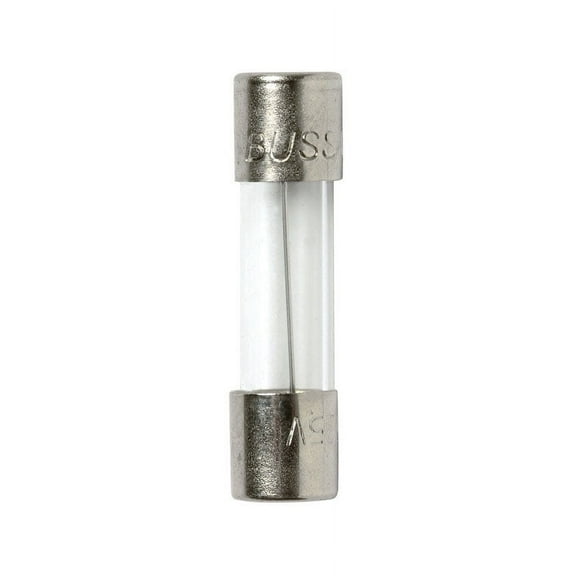 Bussmann  Time Delay Glass Fuse  7 amps 125 volts 3/16 in. Dia. x 13/16 in. L 2 pk For Electronic Circuits