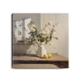 thumbnail image 2 of Beautiful Watercolor-Style Blooms in Mason Jar Floral Wall Pictures Modern Bathroom Decor for Office Bedroom Kitchen Dining Room 12x12 Inch 2PCS, 2 of 2