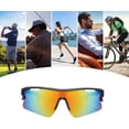 thumbnail image 5 of Gafas de sol deportivas para hombres y mujeres jóvenes béisbol ciclismo correr conducir pesca golf motocicleta gafas al aire libre UV400, 5 of 5