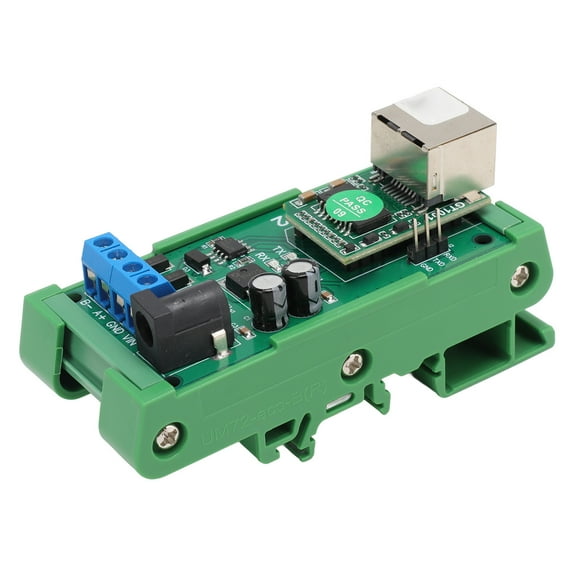 Placa convertidora Ethernet a R, convertidor Ethernet a RS485, módulo Ethernet a R, convertidor Ethernet a R adaptado para la perfección