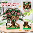 thumbnail image 3 of Bonsai Tree Building Set,Japanese Tree House Model Sets for Adults, 1600Pieces Mini Micro Bricks Collectible Creative Gift for Teens Girls 14+, 3 of 7