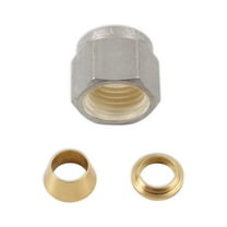 Racepak RPK800-TX-NF4 0.25 in. EGT Weldment Nut & Ferrule