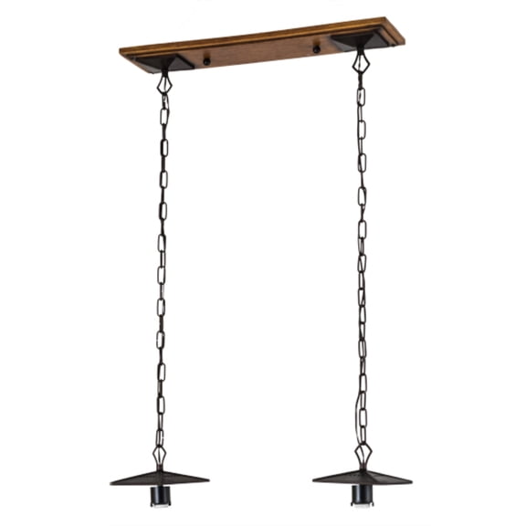 Meyda Tiffany 77969 Lighting, 28" Length, Bronze/Dark