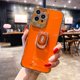 thumbnail image 1 of Funda de teléfono Boucho de lujo galvanizada para iphone 14 Plus 13 12 Pro MAX 11Pro XS XR X SE 6 7 8 plus funda de agarre de anillo con soporte para teléfono Tan Jianjun unisex, 1 of 2