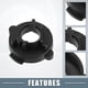 thumbnail image 3 of H7 Low Beam Car LED Headlight Lamp Bulb Base Holder Adapter Socket Retainer para Hyundai Elantra 2011-2017 Negro 1 par, 3 of 7