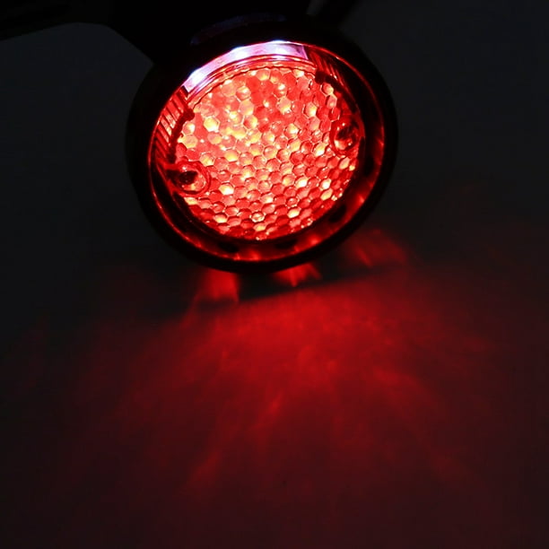 Feux Stop Lampe de Plaque d'Immatriculation de Moto Lumière de Queue de Frein  Arrière Lampe