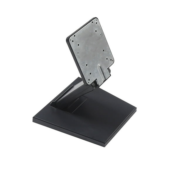 EXHUMKY Metal Monitor Stand Riser for Desk PC, Stable Base Computer Screen Riser, Adjustable Height, 1 Set