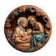 thumbnail image 2 of Seyotauo 5 Pack Nativity Scene Ornaments, Christmas Nativity Pendant Set, 5-Piece Acrylic Hanging Ornaments – Nativity Scene Decorations for Trees and Holiday Displays, 2 of 9
