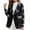 Black, variant on Quinlirra Jackets for Women Trendy Women's Long Sleeved Knitted Cardigan Knitted Jacket XL Green