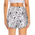 thumbnail image 2 of Lsque Cowboy Printed Women's Running Shorts with Liner Pockets,Elastic Quick Dry Workout Athletic Gym Yoga Shorts,Womens High Waist Shorts-XX-Large, 2 of 9