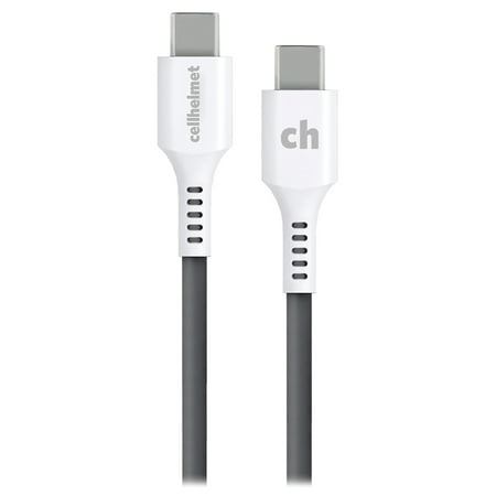 UPC: 0810061242291 | cellhelmet CABLE-C-C-10-R-G Charge and Sync USB-C to USB-C Cable (10 Feet  Round)